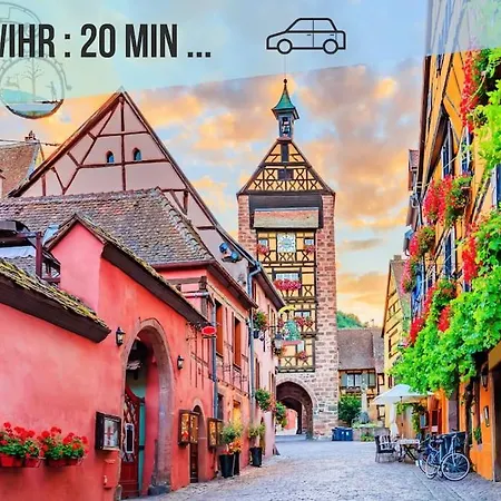 Διαμέρισμα Le Jardin Secret I Jardin Prive I Pet Friendly I Proche Colmar